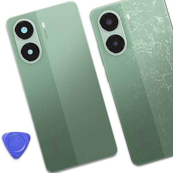 Original service pack Xiaomi grøn batteri cache til Xiaomi Poco X7 Pro Grön