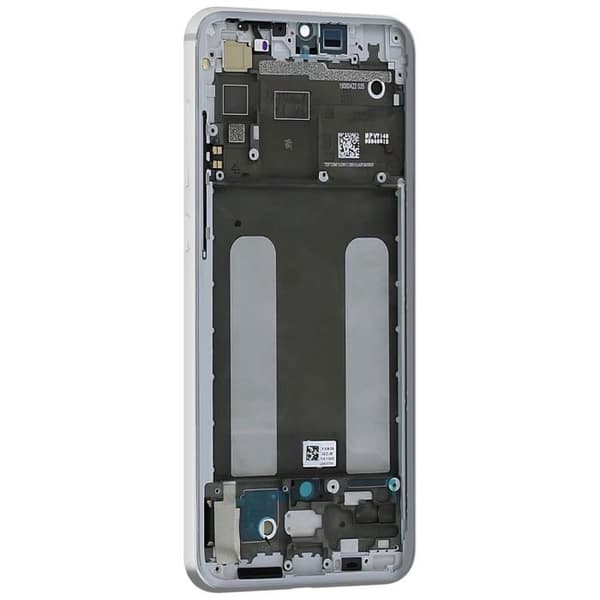 LCD-skärm - Xiaomi - Mi 9 Lite - Vit - Förmonterad på chassi - Smartphone utbyte Vit