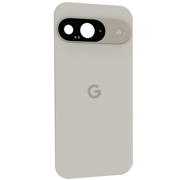 Bakre glas för Google Pixel 9 Original Service Pack Google Vit Vit
