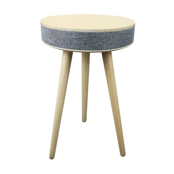 Bluetooth og oplader bænk i træ Budapest beige Beige
