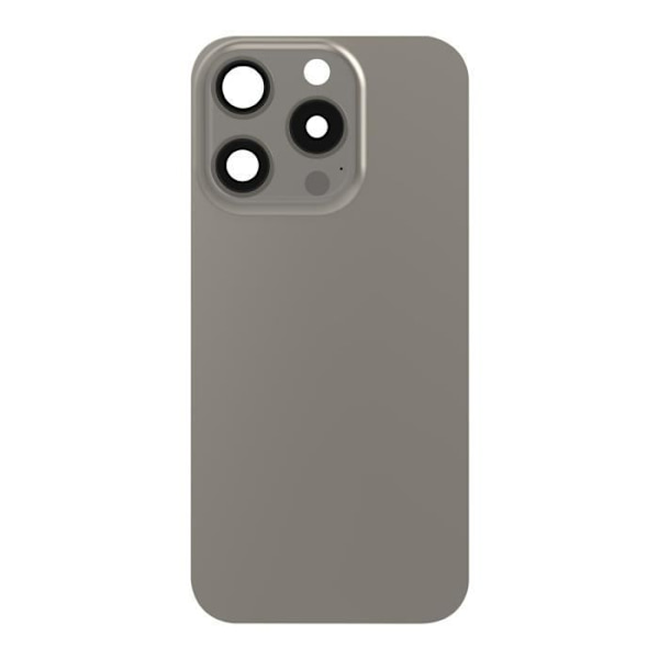 Täydellinen takaikkuna iPhone 15 Prolle - AVIZAR - Harmaa - Integroitu MagSafe Grå