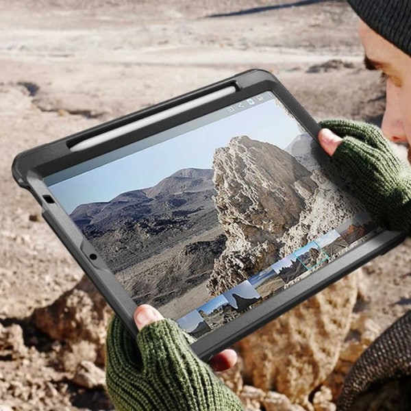 Apple iPad Air 2020 Fodral Kickstand Unicorn Beetle Pro Supcase Svart