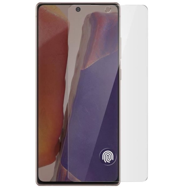 Suojakalvo - Samsung - Galaxy Note 20 - Karkaistu lasi 9H - Iskunkestävä - Ultra ohut Transparent, vit