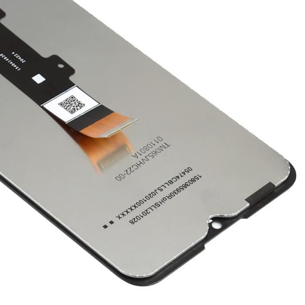 LCD-skärm Touch Glass Kompatibel till Motorola Moto G30 - Svart Svart