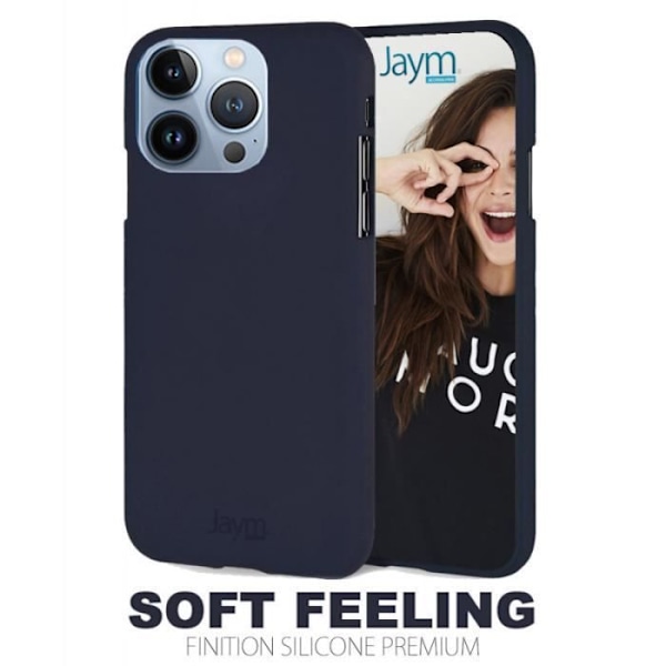 Kotelo Apple iPhone 13 Prolle Premium Soft Feeling Jaym Blue Blå