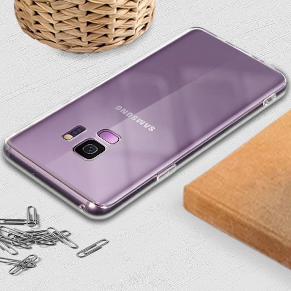 Suojakuori Samsung Galaxy S9:lle Iskunkestävä Mocca Design - Läpinäkyvä