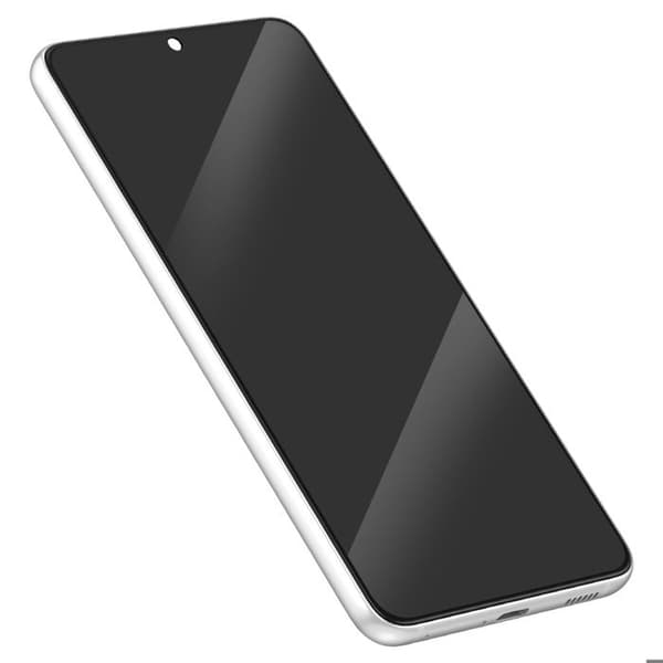 Valkoinen LCD-näyttö ja runko Galaxy S21 FE:lle Vit