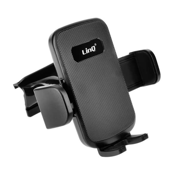 Support til bil - LINQ - Tesla Model S/X - 4,7 til 7,2 tommer - 360° rotation - Nem installation Svart