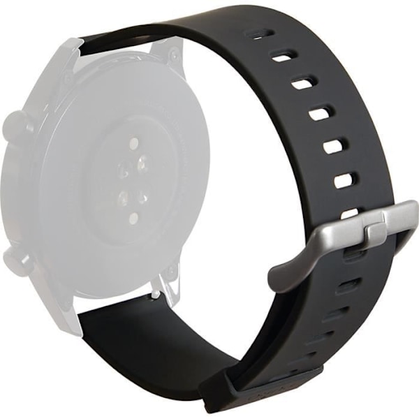 Ikon Silikonestrop til Universal 22mm Sort Puro