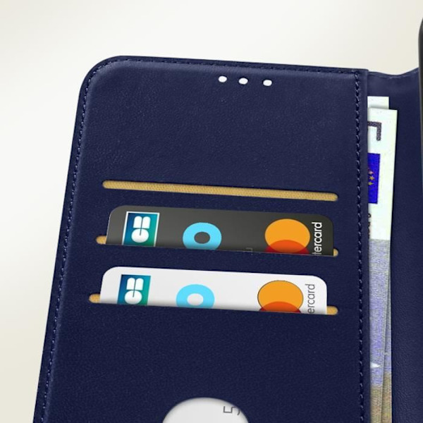 Fodral till Xiaomi Redmi A3 - AVIZAR - Videosupportplånbok - Blå - Syntet Blå