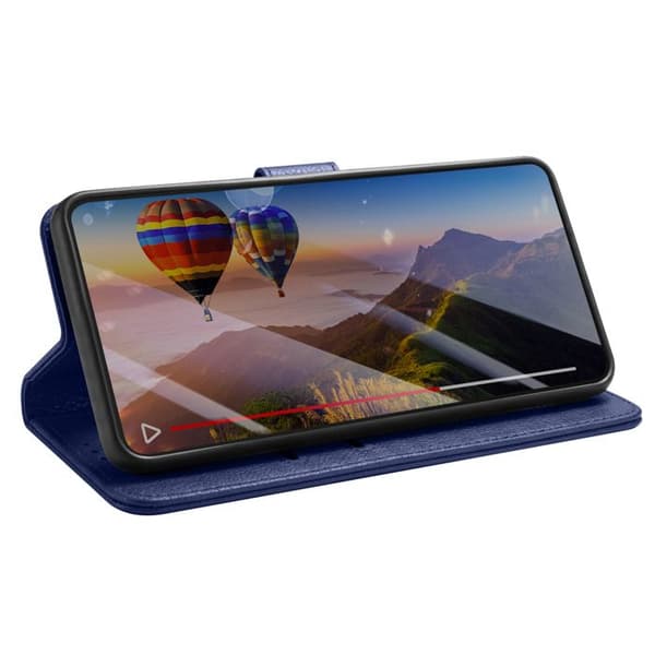 Etui til Redmi Note 15 Pro 5G med støttefunktion og magnetisk flap Zanaé Mørkeblå Blå