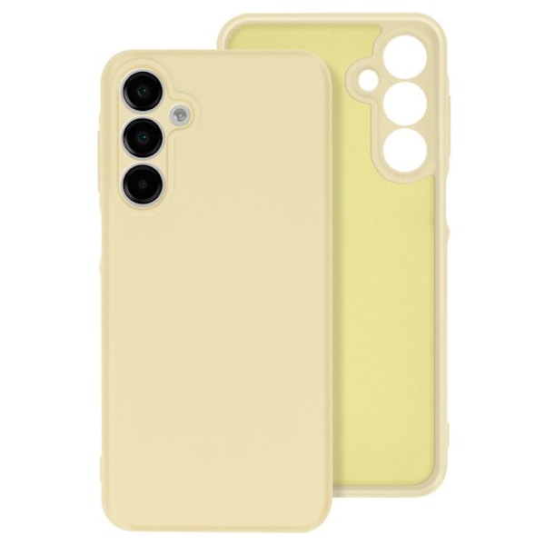 Coque för Samsung Galaxy A16 Semi-rigid Soft-touch Anti-spår Gul Gul