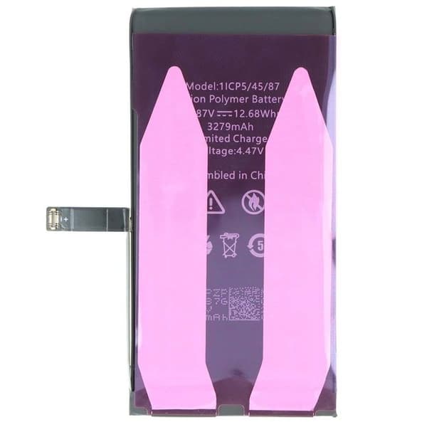Batteri - AVIZAR - iPhone 14 - Li-polymer 3279mAh - 3.87V - Sort Svart