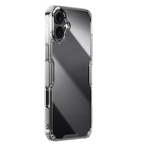 Skyddsfodral - Nillkin - iPhone 16 Plus - Transparent - Semi-stivt - Elegant Transparent