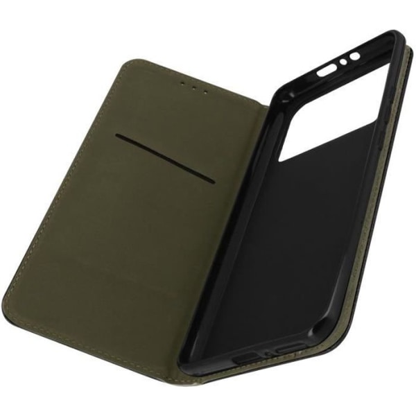AVIZAR Case til Xiaomi Mi 11 Lite og 11 Lite 5G - Sort - Flap Kortholder Stand Funktion Svart