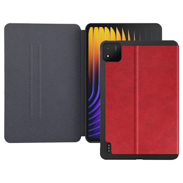 Xiaomi Pad 7 ja 7 Pro Suojakotelo Video Tukituki Punainen Röd