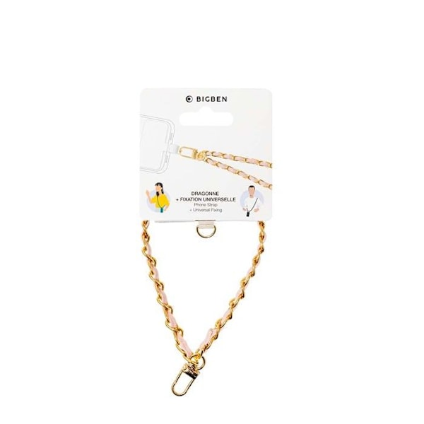 BIGBEN CONNECTED BBRACCHAIN2 - Kultaketju + ruusukulta rannekoru