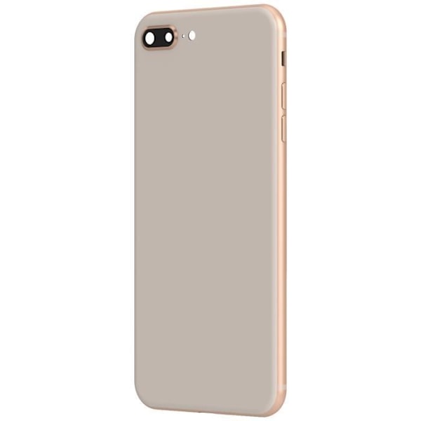 iPhone 8 Plus chassi - AVIZAR - Guld - Snabb och enkel reparation - Återställer original estetik Gul