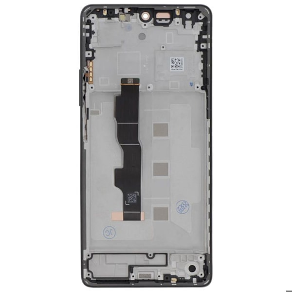 LCD-skärm för Xiaomi Redmi Note 13 5G Beröringsskärmsglas och Relife Chassi Svart Svart
