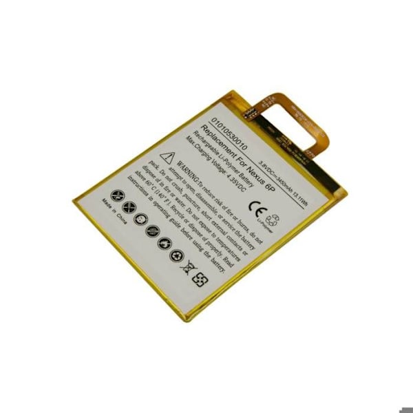 Ersatzbatteri för Nexus 6P 3.8V 3450mAh Li-Polymer