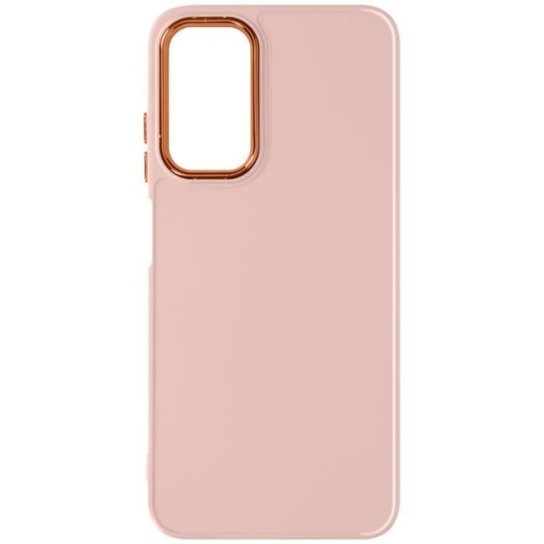 Suojakuori Samsung Galaxy A25 5G Silicone Contour Camera Metallic Powder Pink Rosa