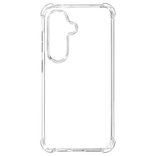 AVIZAR Fodral för Samsung Galaxy A55 5G - Soft Gel Silikon - Stötsäker förstärkta hörn - Transparent Transparent