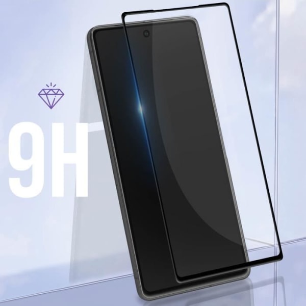 Skyddsfilm - AVIZAR - Google Pixel 7a - 9H härdat glas - Fasad kontur - Anti-repa Vit