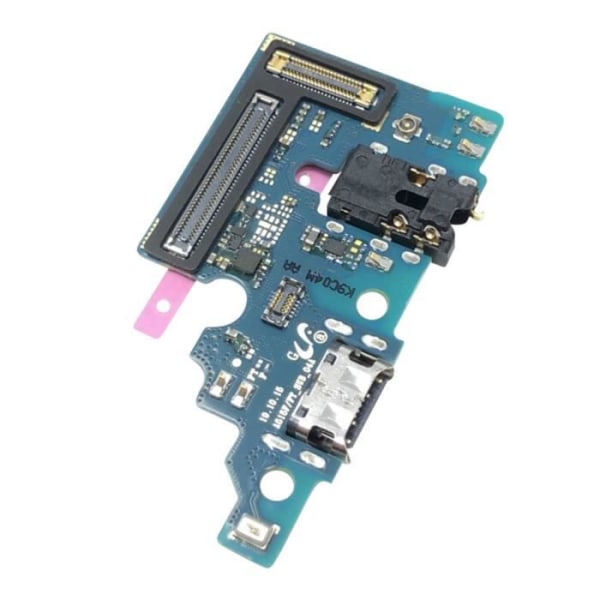Samsung Galaxy A51 USB Type C ja Micro sekä Jack 3.5mm harmaa latausliitin Grå