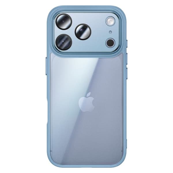 iPhone 18 Pro Max Stødabsorberende Hybrid Cover med Kamera Beskyttelse Pango Blå Blå