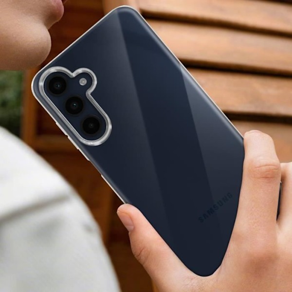 Kotelo - MAYAXESS - Samsung Galaxy A16 - Pehmeä silikoni - Läpinäkyvä - Parannettu suoja Transparent