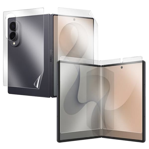 Skärmskydd för Galaxy Z Fold 8 Hydrogel Extern / Intern / Transparent Baksida Vit