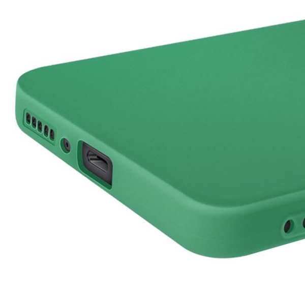 Skal för Xiaomi Redmi Note 14 5G Silikon Mjuk Kamera Blockerad Grön Grön