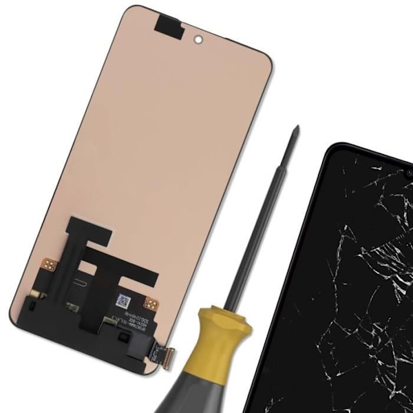 LCD-näyttö ja kosketusnäyttö OnePlus 10T Relife Musta Svart