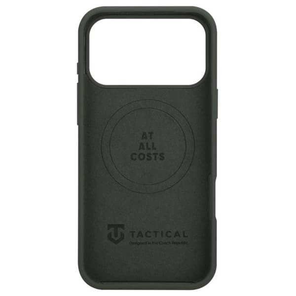 MagSafe-kuori iPhone 17 Pro Maxille, Silikoninen Velvet Smoothie Tactical Tummanharmaa Grå