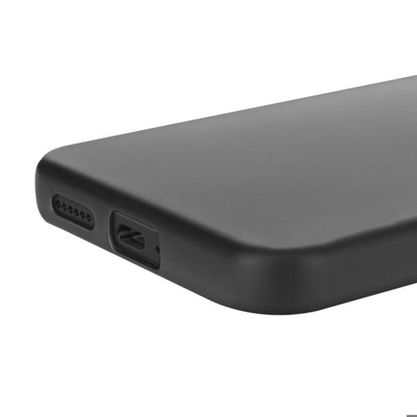 Coque för Xiaomi Redmi Note 14 4G Silikon Mjuk Matt Svart Sort