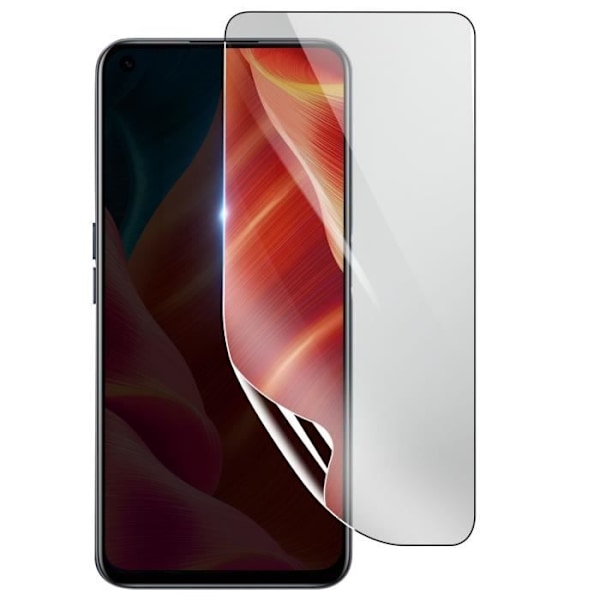 Skærmbeskytter - 3MK - Realme Narzo 50 - Stødsikker Hydrogel - Gennemsigtig - Ridsefast Transparent