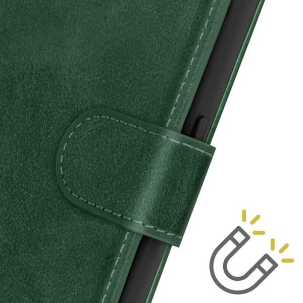 Taske til Nothing Phone 2 - AVIZAR - Håndledsrem Flip Wallet Support - Grøn - Syntetisk - Unisex Grön