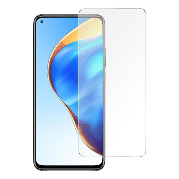 Xiaomi Mi 10T / Mi 10T Pro karkaistu lasikalvo 9H sormenjälkiä estävä - läpinäkyvä valkoinen