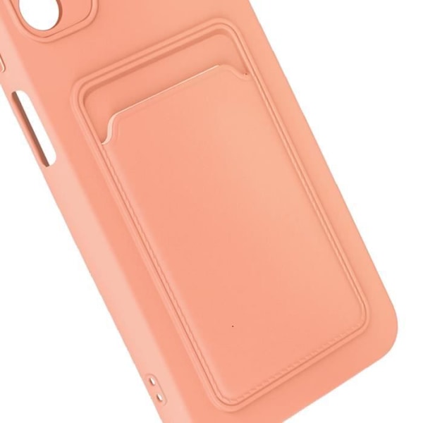 Fodral till Samsung Galaxy A05s - AVIZAR - Mjuk korthållare mot fingeravtryck - Puderrosa Rosa