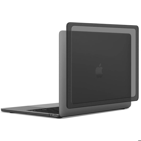 Coque til MacBook Air 13 2022, 2024 og 2025 Hård forstærket ramme Incase Sort Svart