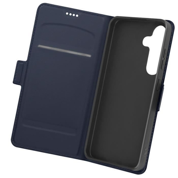 Etui til Samsung Galaxy S24 - AVIZAR - Kortholder Video Support Slim Design - Blå Blå