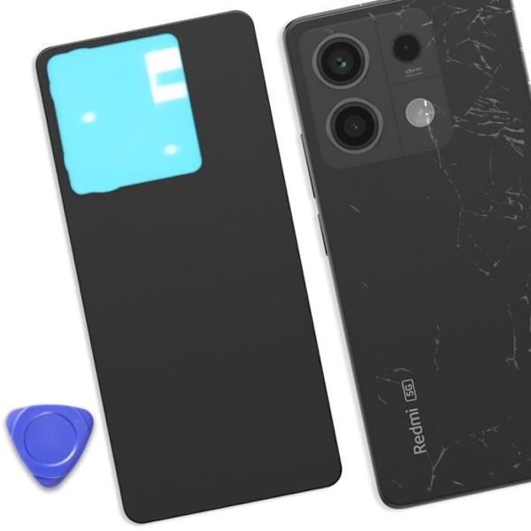 Cache Batteri ersättning för Xiaomi Redmi Note 13 5G Svart Svart