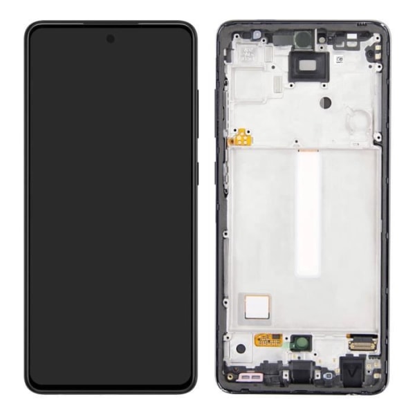 LCD-skärm - Samsung - Galaxy A52/A52s - Original - Svart - 5,5 tum Svart