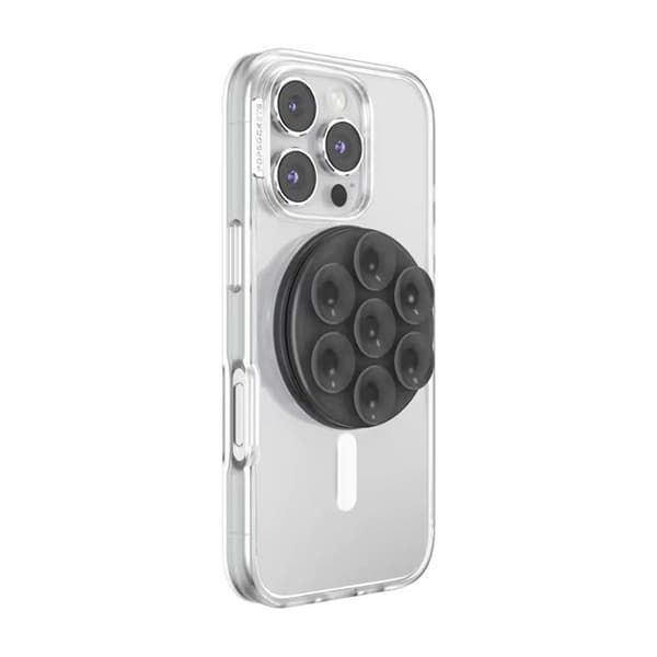 Support PopGrip MagSafe til Smartphone Collection Suck-Up PopSockets Sort Svart