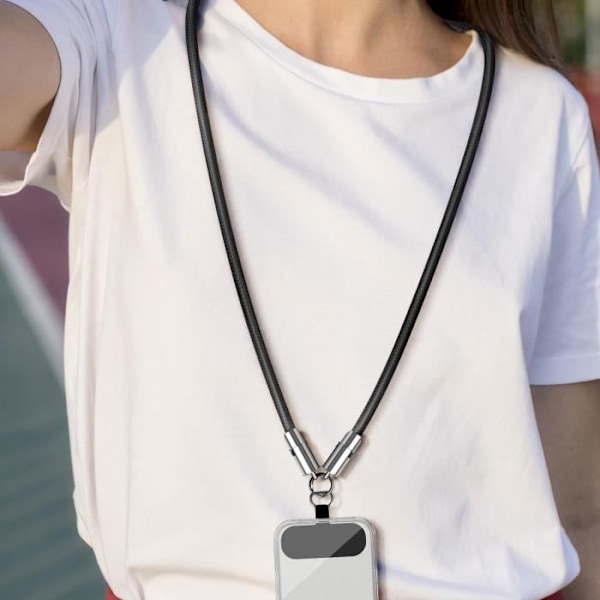USB C - USB C Kaapeli 1.2m Moxie Musta Svart
