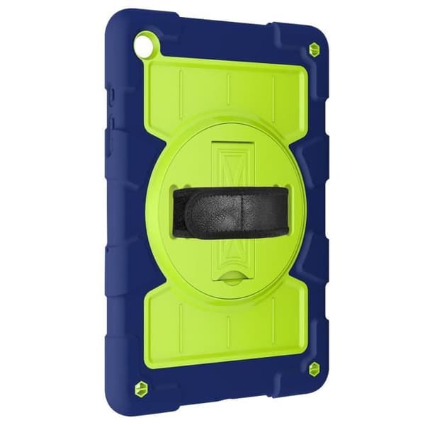 Cover til Galaxy Tab A9 Plus - AVIZAR - Stødabsorberende - Støtte - Mørkeblå Blå