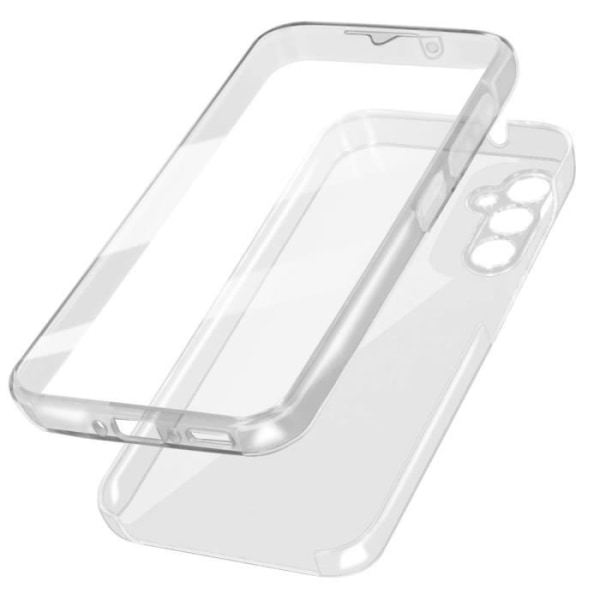 360° fodral kompatibelt med Samsung A34 5G Transparent fodral