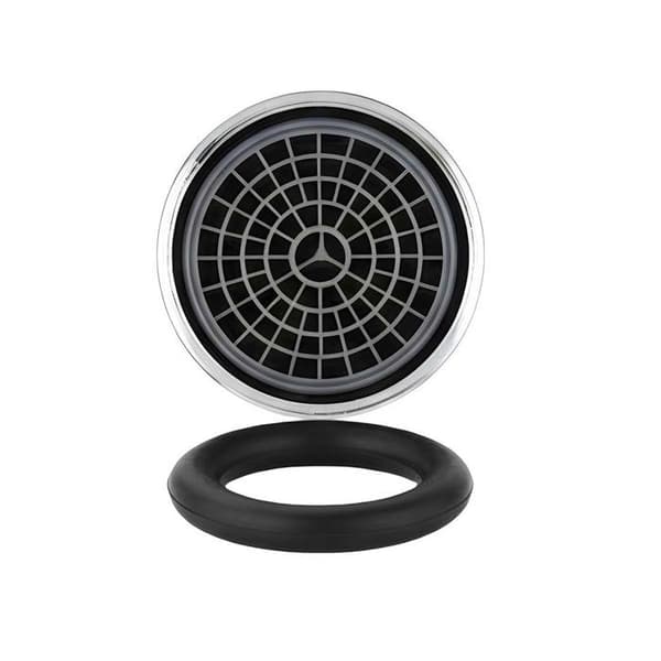 Kranmunstycken - AVIZAR - 4-pack - Vattensparande - Stänkskydd - Inbyggt filter Grå