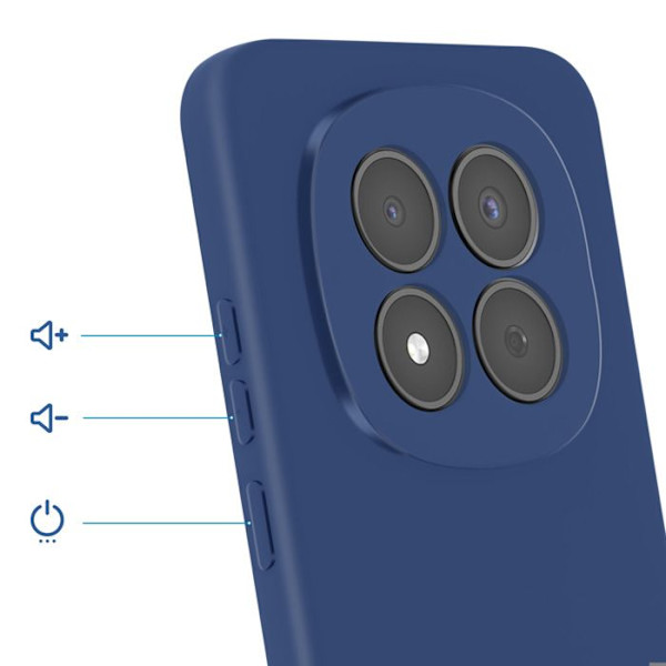 Coque Soft-Touch til Redmi Note 15 Pro 5G i Anti-glid Silikone Blå Blå
