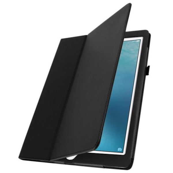 iPad Pro 12.9 Cover - AVIZAR - Multifunktionel folioetui - Sort - Semi-hård skal - Syntetisk klap Svart